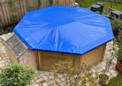 PVC Abdeckplane für Aufstellpool