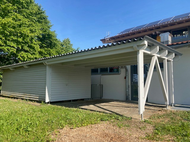Carport ohne Seitenwände
