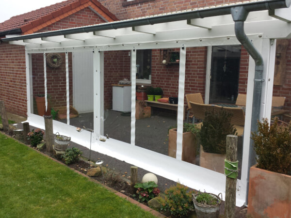Flexibler Wintergarten - So sitzen Sie auch im Winter draußen - Flexibler Wintergarten: Im Winter draußen sitzen | KUBULUS
