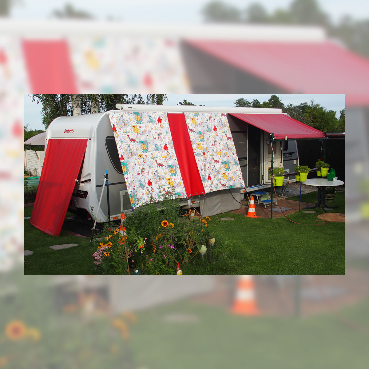 PVC Planen 600 g/m² - karminrot - Kederplanen