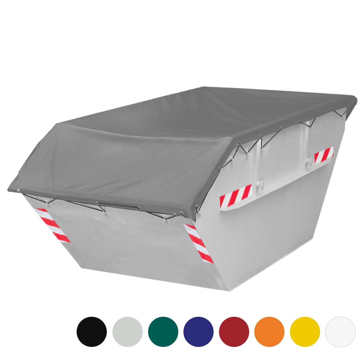 PVC-Netzplane Für Kipplaster – 7,6' X 16', Mit Vinyltasche, Ösen & Verstärkten Säumen, Robust