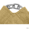 Sandkastenabdeckung 230 g/qm - mit Kette beige 2,25 m x 2,25 m