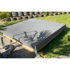 Sandkastenabdeckung 230 g/qm - mit Kette silber 3,00 m x 3,00 m
