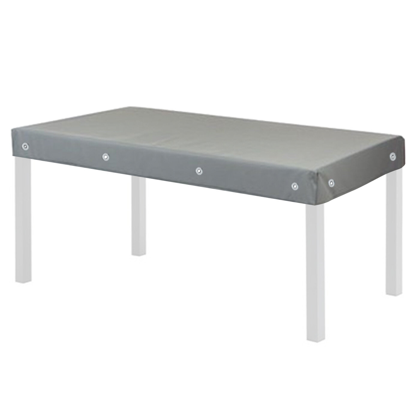 PVCTischAbdeckhaube mit 15 cm Abhang