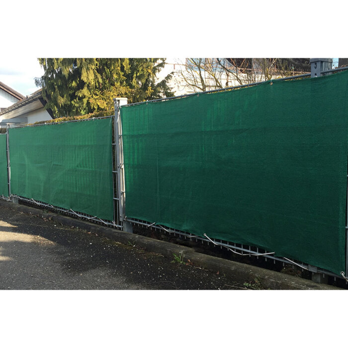3,50€/m² verschiedene längen 420g/m² grün Windschutz Windschutznetz Zaunblende 