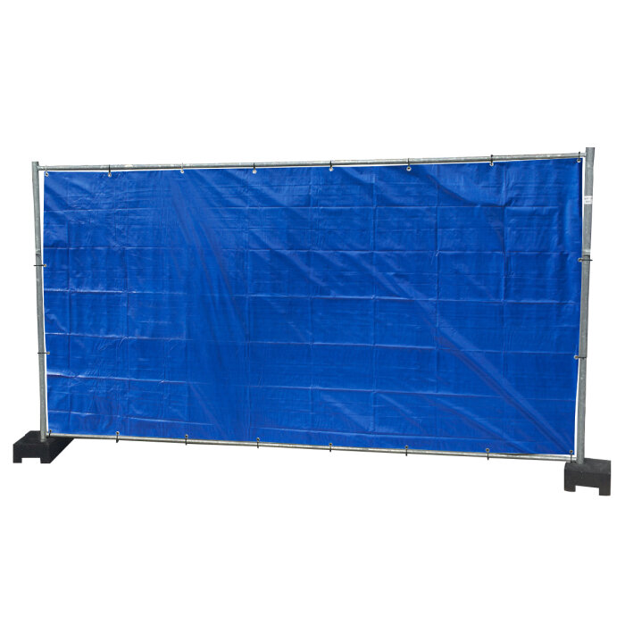Bauzaunplane 1,76 x 3,41 m - 20 Stck