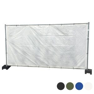 Bauzaunplanen 3,41 m x 1,76 m - randverstrkt - gest -...