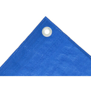 Abdeckplane - Gewebeplane 90 g/m² - weiß, orange, grün, blau - nur ganze VE grün 6 x 8 m - 3 St.