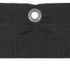 Containergewebe schwarz - luftdurchlässig - randverstärkt und geöst alle 50 cm