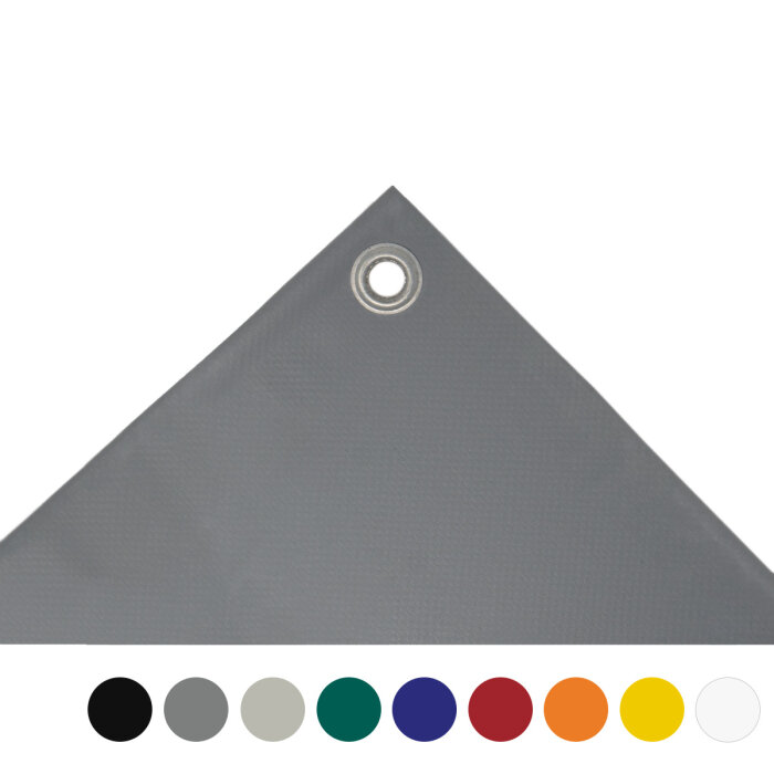 80m² bis 96m² Gewebeplane Abdeckplane PVC Plane mit Ösen Wasserdicht Standard 