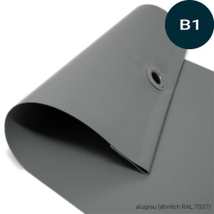 PVC Plane - Gewebeplane - LKW Plane - 650 g/m² - nach Maß - schwer entflammbar (DIN 4102 B1)