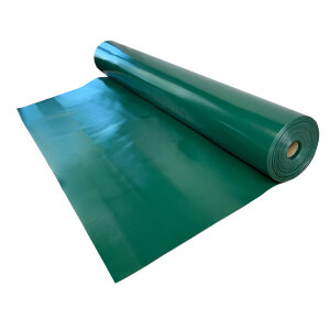 Holzabdeckplane EXTRA - PVC - Rollenware - grün 1,50...