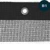 Bühnengaze - schwer entflammbar B1 - Schutzwert ca. 50% - nach Maß