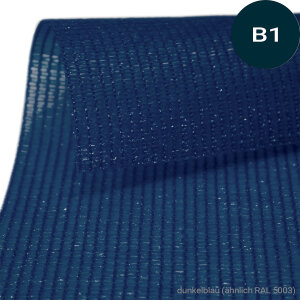 Bühnengaze - schwer entflammbar B1 - Schutzwert ca. 80% - Rolle 2 x 50 m