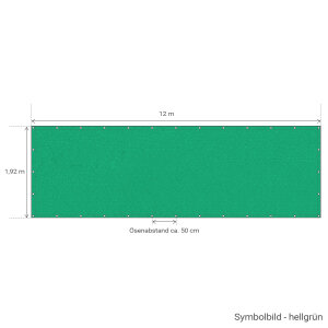 Tennisblende &quot;Royal&quot; - 1,92 m x 12 m