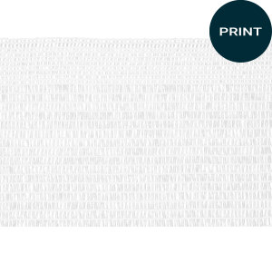 Gerüstschutznetz 50 g/m² - weiß - inkl. Logodruck - 3,10 m x 50 m