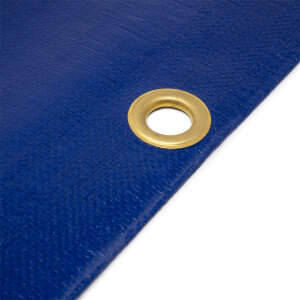 Abdeckplane - Gewebeplane 240 g/qm - blau 10 m x 12 m (1 Stück)