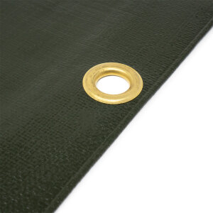 Abdeckplane - Gewebeplane 240 g/qm - olivgrün 6 m x 10 m (1 Stück)