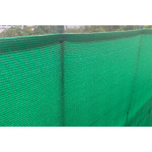 Schattiernetz-Tennisblende grün - Schattierwert 73%