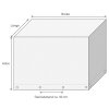 PVC Abdeckhaube - rechteckig - 600 g/m² - nach Maß
