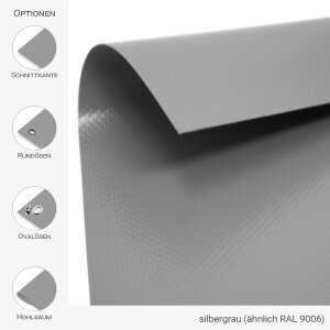 PVC Plane extrastark - rund - 900 g/m² - nach Maß