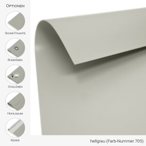 PVC Plane extrastark - dreieckig rechtwinklig - 900 g/m² - nach Maß