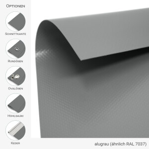 PVC Plane stark - dreieckig gleichschenklig - 650 g/m² - nach Maß