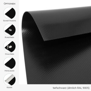 PVC Plane extrastark - dreieckig gleichschenklig - 900 g/m² - nach Maß