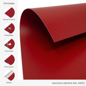 PVC Plane - trapezförmig gleichschenklig - 600 g/m² - nach Maß