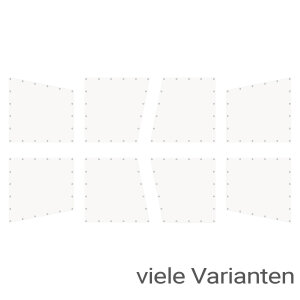 PVC Plane transluzent - trapezförmig rechtwinklig - 680 g/m² - nach Maß