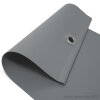 PVC Plane - Abdeckplane - Gewebeplane - 600 g/m² - alugrau (ähnlich RAL 7037) - 3,30 x 6,00 m