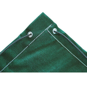 Sandkastenabdeckung 200 g/qm - dunkelgrün - mit Gummiseil - 2,50 x 2,50 m - ohne Rundknöpfe