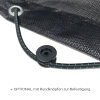 Gummierte Sandkastenabdeckung 260 g/m² - mit Aussparungen und Gummiseil - nach Maß